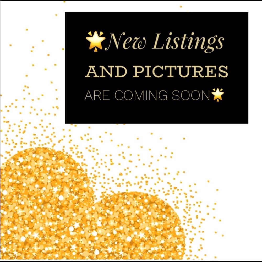 New items and listings coming this weekend! 😊☺️